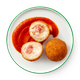 Аранчини Карбонара с томатным соусом Piu Piu