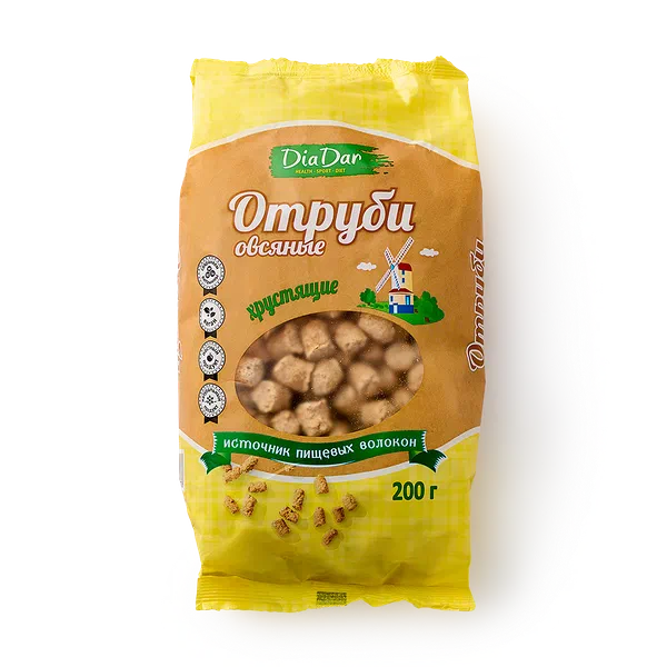 Отруби овсяные хрустящие DiaDar
