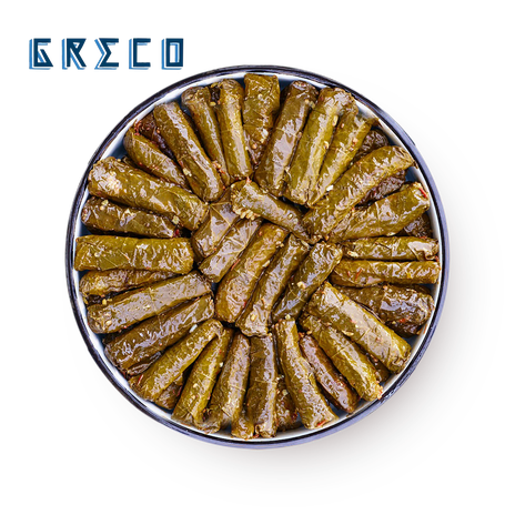 Dolmades Vine leaves stuffed with rice