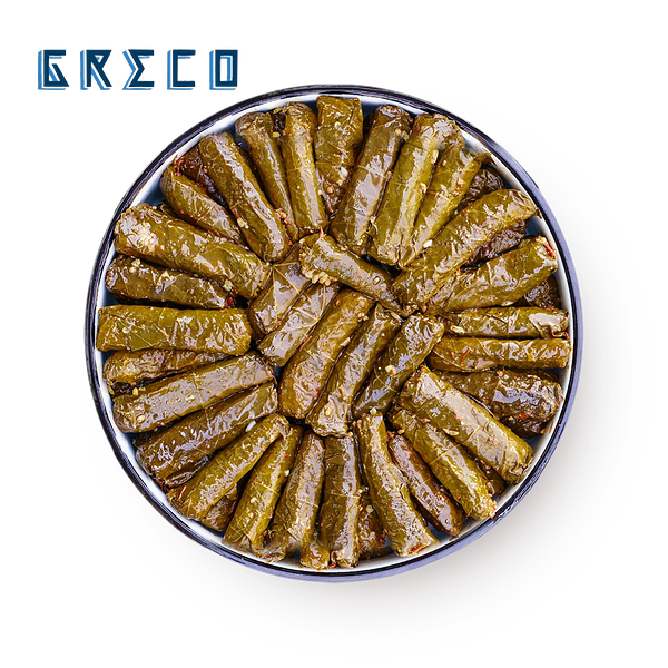 Dolmades Vine leaves stuffed with rice