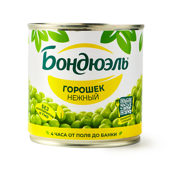 Горошек зелёный Нежный Bonduelle