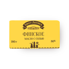 Масло Финское с солью Брест-Литовск