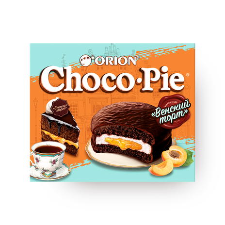 Печенье Венский торт Choco Pie Orion