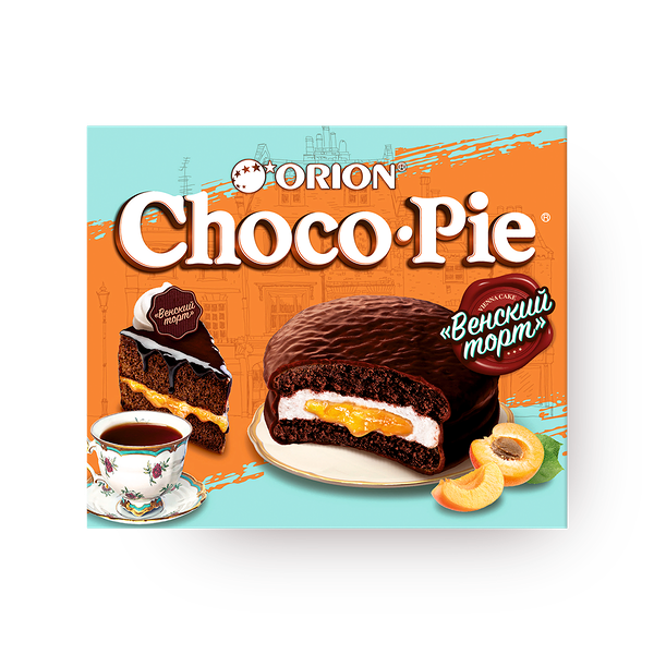 Печенье Венский торт Choco Pie Orion