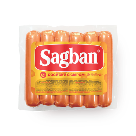 Сосиски с сыром Sagban