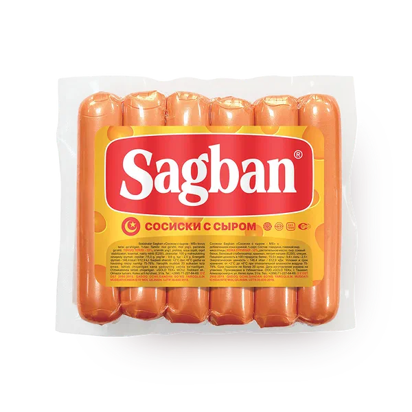Сосиски с сыром Sagban