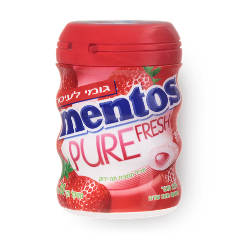 Mentos Pure Fresh Sugar free chewing gum strawberry