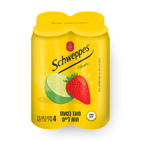 Schweppes strawberry limePack