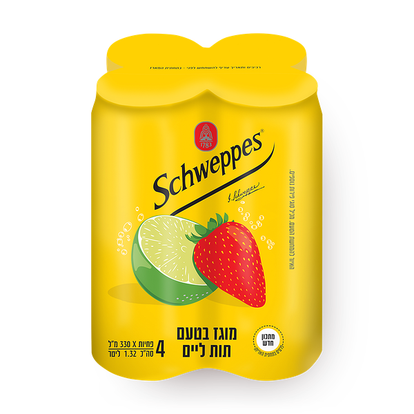 Schweppes strawberry limePack