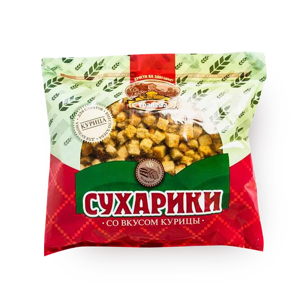 Сухари «Трапеза» Салатные со вкусом курицы