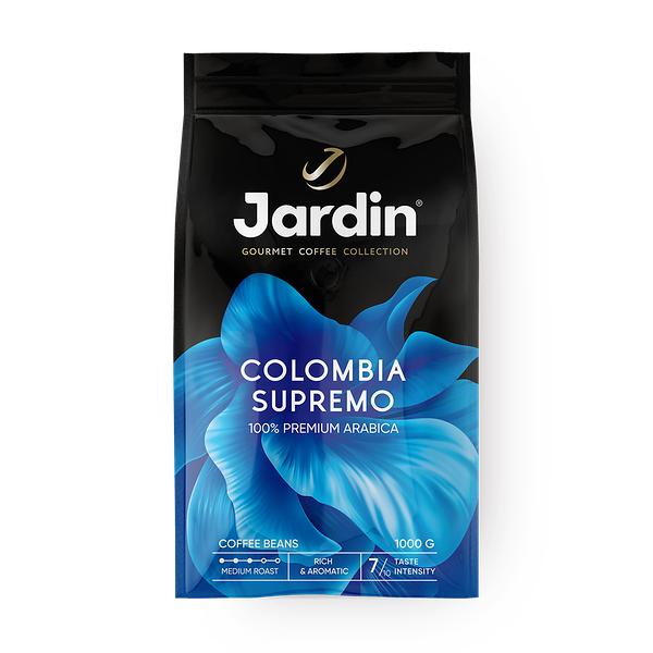 Кофе в зёрнах Supremo Арабика Jardin Colombia