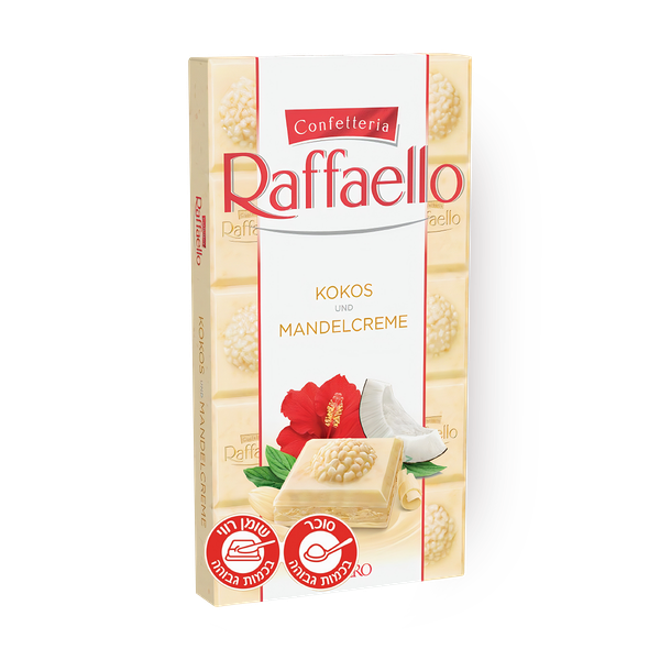 Raffaello White chocolate with almond-coconut cream