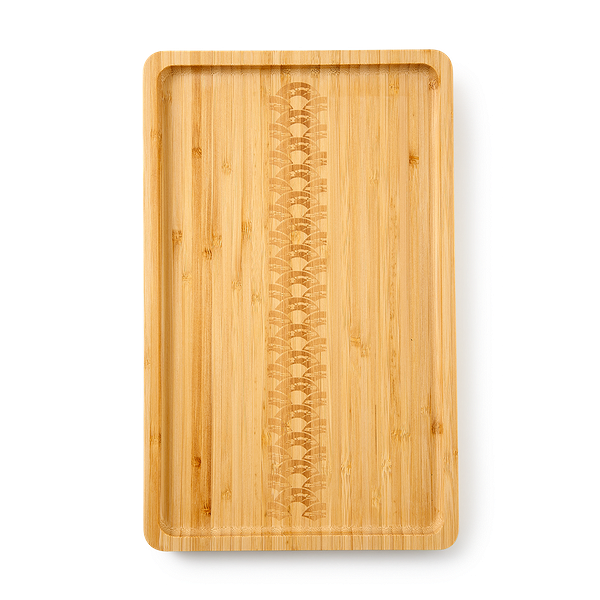 Поднос Mallony Foresta di bambu из бамбука 35 х 22 х 1,9 см
