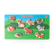 Доска с липучками Kaizer kids Животные 9 деталей