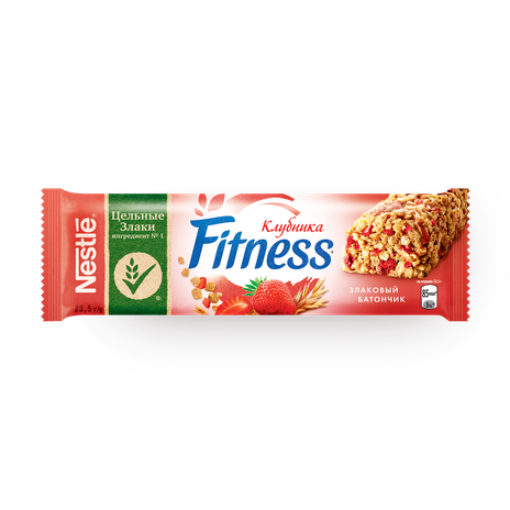Батончик Nestle Fitness клубника