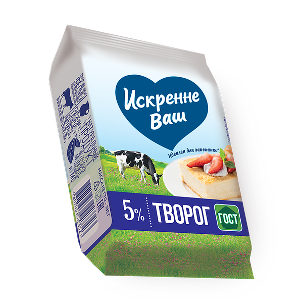 Творог 5% «Искренне Ваш»
