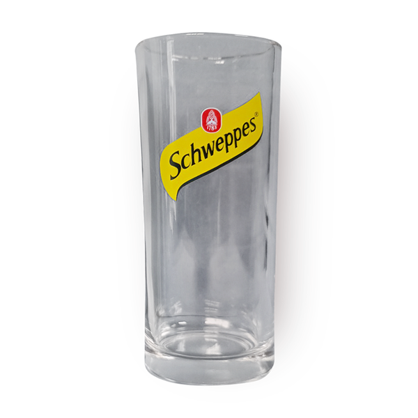 Schweppes glass cup