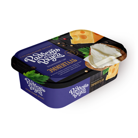 Сыр плавленый Эмменталь «Радость вкуса» 30%
