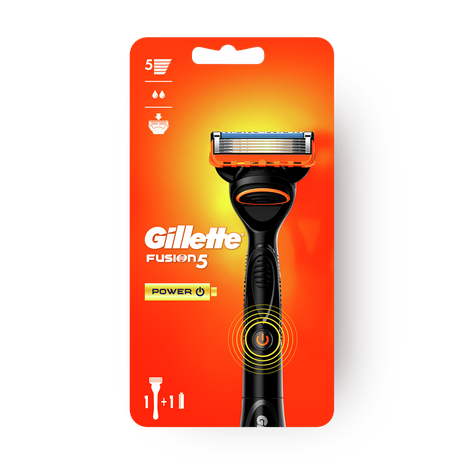 Станок бритвенный Gillette Fusion 5 Power + 1 кассета