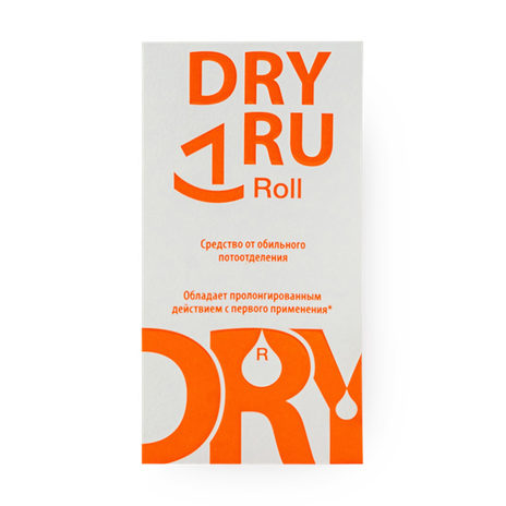 Антиперспирант Dry Ru Roll с парфюмом
