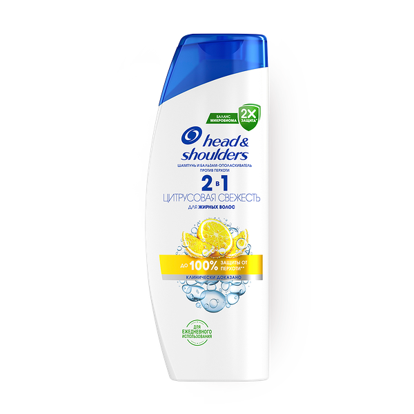 Шампунь Head & Shoulders Цитрусовая свежесть против перхоти