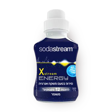 SodaStream Energy Drink flavored syrup
