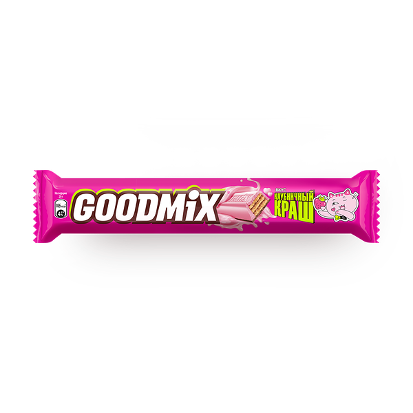 Батон­чик Goodmix клубнич­ный краш