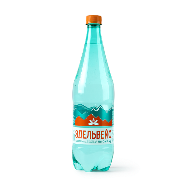 Вода минеральная «Эдельвейс» газированная