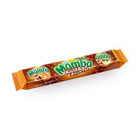 Конфеты жевательные Mamba кола и фрукты