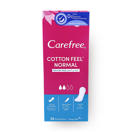 Прокладки ежедневные Carefree Cotton Feel Normal