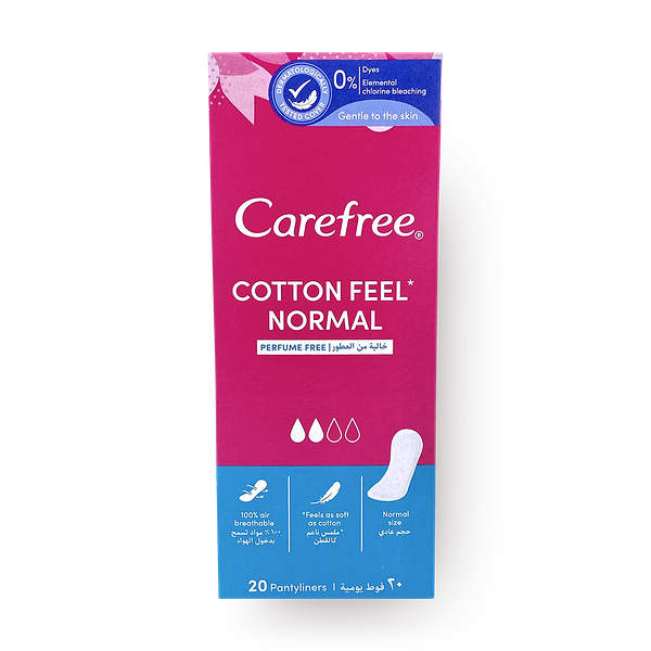 Прокладки ежедневные Carefree Cotton Feel Normal