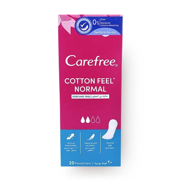 Прокладки ежедневные Carefree Cotton Feel Normal