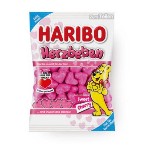 Haribo heart gummy