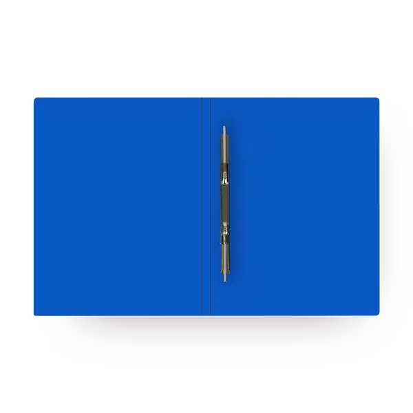 Папка с пружинным скоросшивателем «Стамм» ММ-32221 А4 синяя
