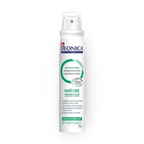 Дезодорант-антиперспирант Deonica Nature Protection, спрей