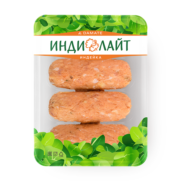 Котлеты из индейки По-деревенски «Индилайт»