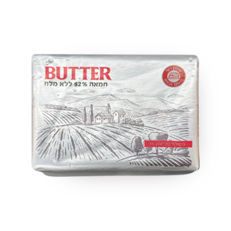 Belgian butter without added salt