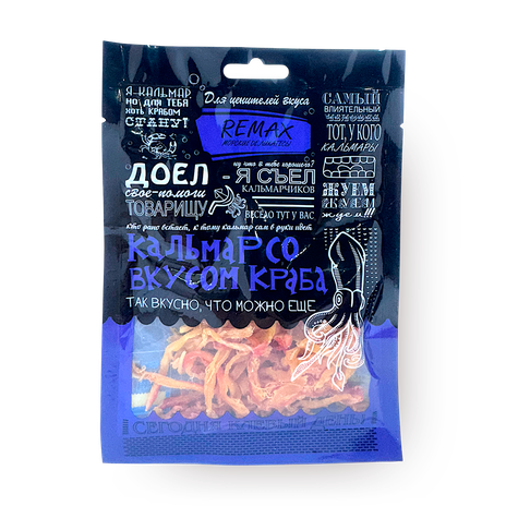 Кальмар Remax со вкусом краба