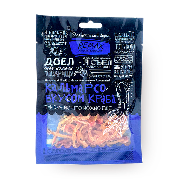 Кальмар Remax со вкусом краба