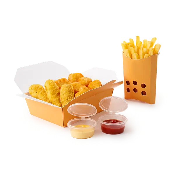 Сет Классический стрипсы, наггетсы и картофель фри «Из Лавки»