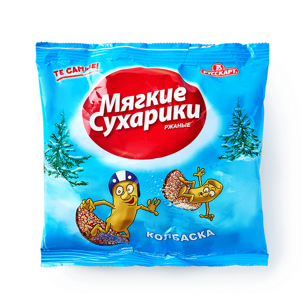 Мягкие сухари­ки Рускарт колбас­ка