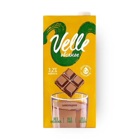 Напиток овсяный Velle шоколадный 3,2%