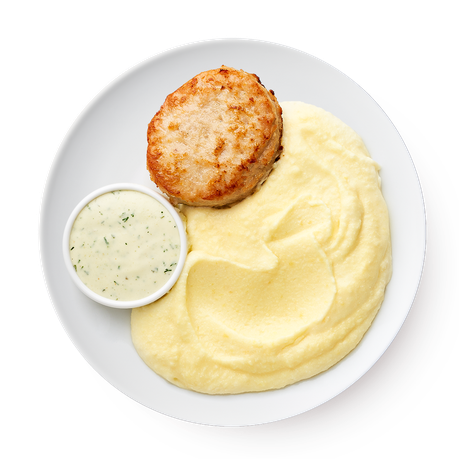Котлета из курицы и индейки с картофельным пюре «Из Лавки»