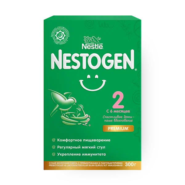 Смесь молочная сухая Nestogen 2 с 6 месяцев