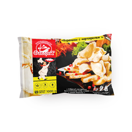 Вареники «Фаворит» с картофелем