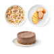 Котлета куриная по-киевски с пюре, 250 g + Чизкейк Кондитерский Дом А. Солиев шоколадный, 120 g + Оливье с колбасой Mazzali, 150 g