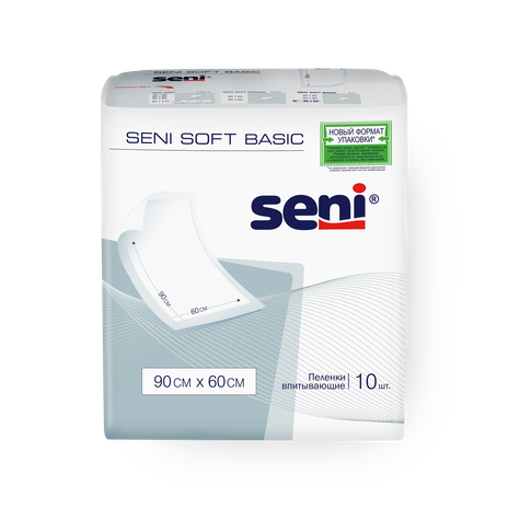 Пелёнки Seni Soft Basic одноразовые 90 x 60 см