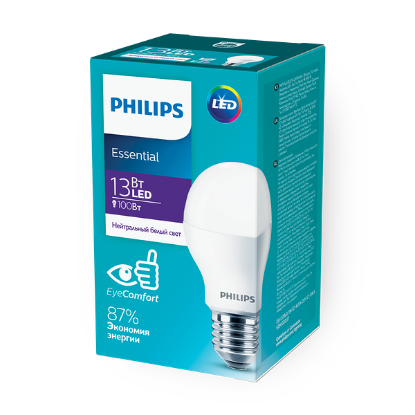 Лампа Philips LED Bulb 13Вт E27 ECO