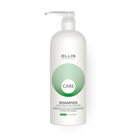 Шампунь Ollin Professional Care для восстановления структуры