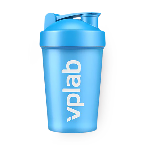 Шейкер Vplab Shaker With Blender Ball голубой 500 мл